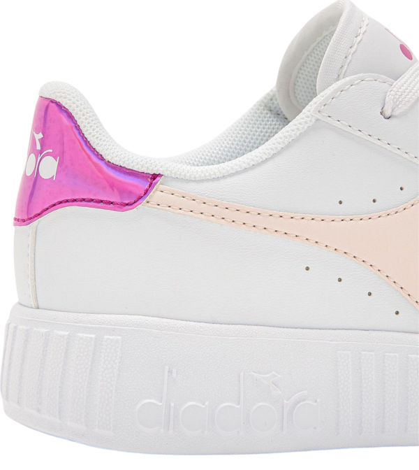 DIADORA Game Step Ps Kid's White/Robinia Violet