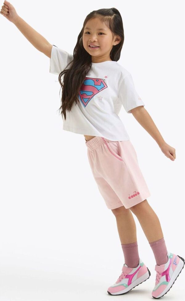 d9d907671aceb106b7b17464731d7a8c DIADORA JG.T-SHIRT SS SUPERGIRL Optical White