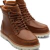 TOMS TAN WR LEATHER MEN'S BOOT 10020298 Tan