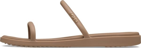 Crocs™ Miami Two Strap Sandal Milk Chocolate