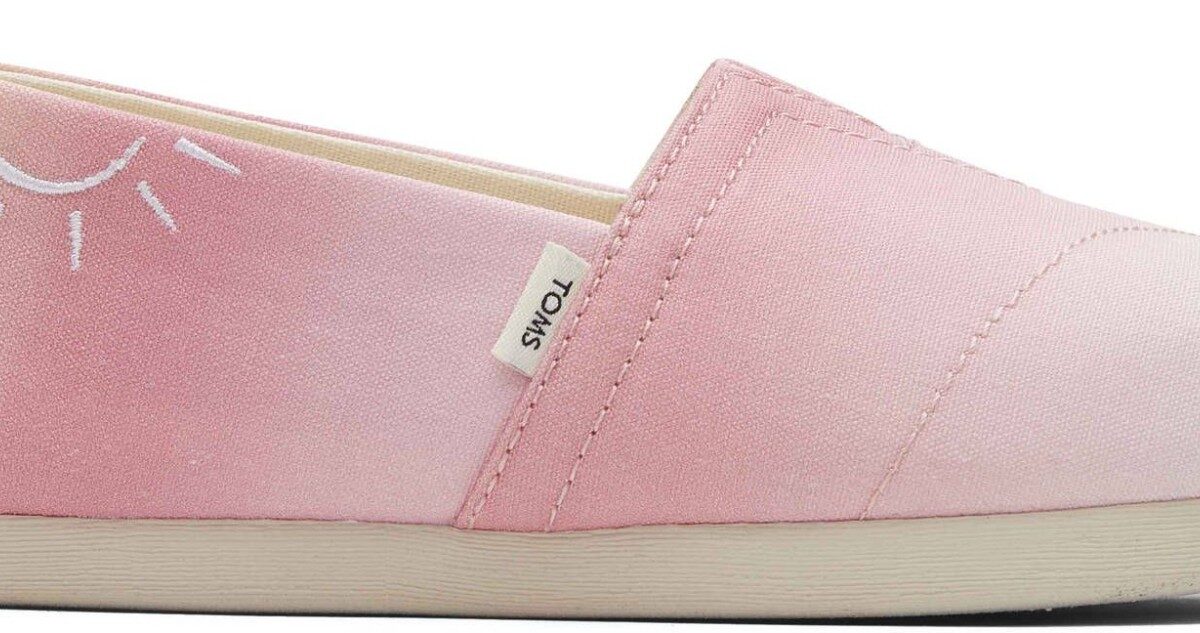 TOMS Canvas Women's Alpargata Candy Pink Ombre
