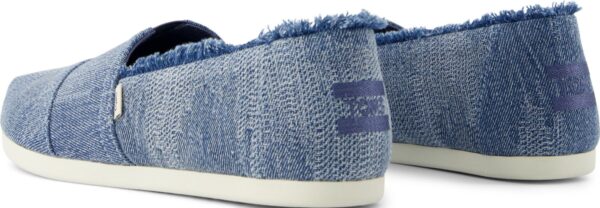 TOMS DARK SKY TEXTURED DENIM/FRAY 10021887 Blue