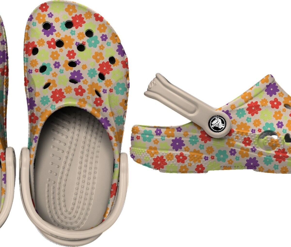 Crocs™ Baya Seasonal Printed Clog 209728 Stucco