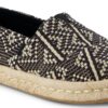 TOMS DIAMOND GLOBAL WOVEN 10021886 Black