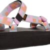 Teva FLATFORM UNIVERSAL WOMEN'S Retro Shapes Pearl Blue