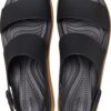 Crocs™ Brooklyn Low Wedge Womens Black/Cashew