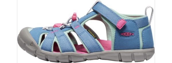 dd2119feef0163f6903563dd84b87091 Keen SEACAMP II CNX 1028852 CORONET BLUE/HOT PINK