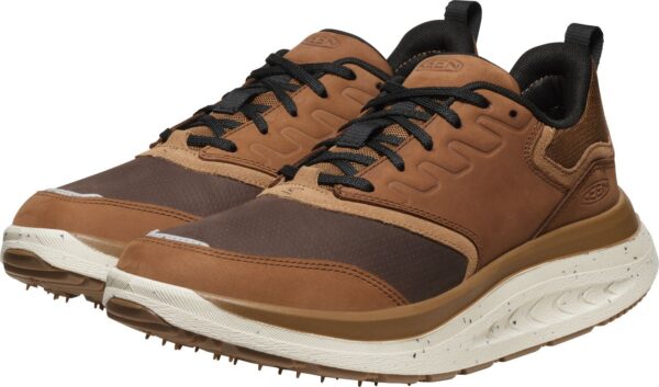 dd4b93b5403e32a2ce92cf9988bb0b89 Keen Wk400 Leather Men's Bison/Toasted Coconut