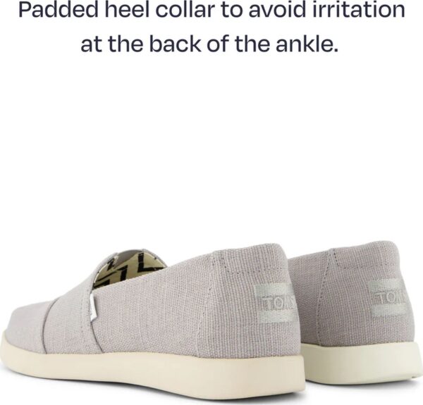 TOMS DRIZZLE GREY HERITAGE CANVAS 10021572 Grey