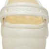 Crocs™ Classic Platform Glitter Clog W Chalk