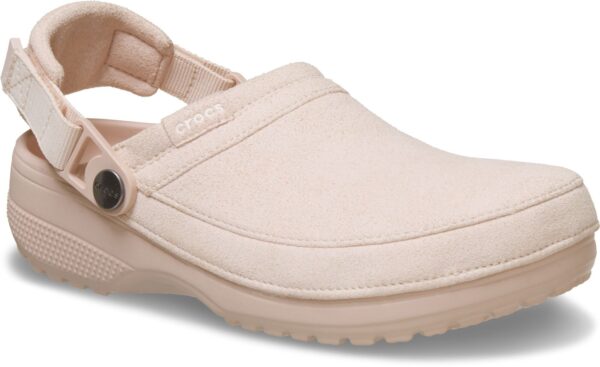 Crocs™ Classic Crafted Vegan Suede Clog Quartz