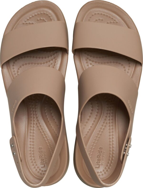 Crocs™ Brooklyn Low Wedge Womens Latte/Mushroom