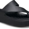Crocs™ GETAWAY PLATFORM TOE LOOP Black