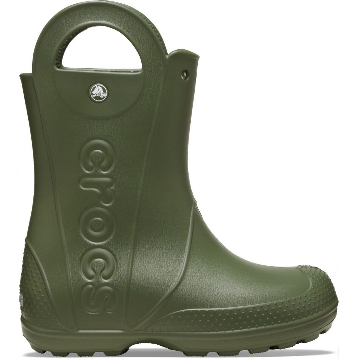 Crocs™ HANDLE IT RAIN BOOT KID'S Army Green