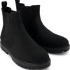 TOMS WR LEATHER MEN'S BOOT 10021376 Black