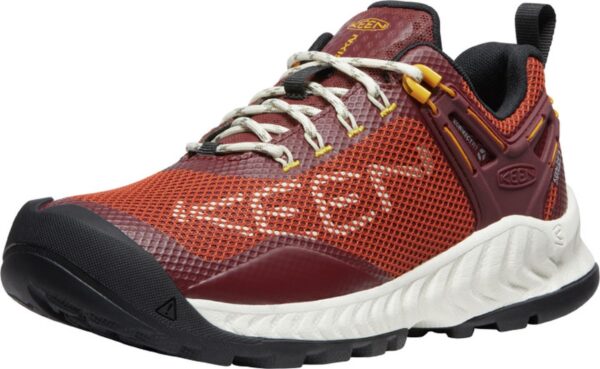 e07b6fce5373b28f50cd017b2757215d Keen NXIS EVO WP WOMEN Baked Clay/Golden Yellow