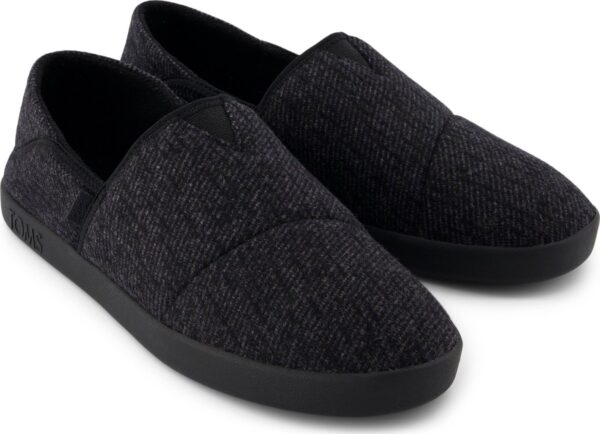 TOMS COZY TWILL MEN'S SLIPPER 10021377 Black