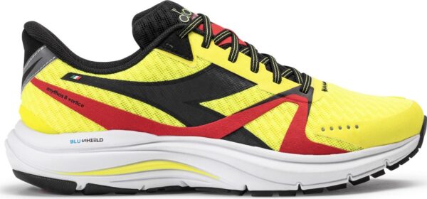 e1cea37ca18f1c557ab5bd3543941fa9 DIADORA Mythos Blushield 8 Vortice Yellow Fluo Dd/Blk/Fiery Red