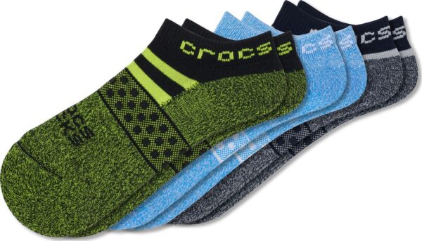 Crocs™ Crocs KID LOW BOY POOL PARTY 3 PACK SOCKS Blue / Green
