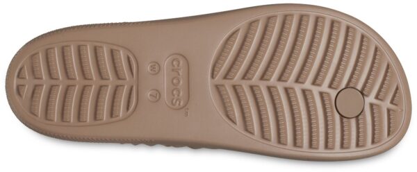Crocs™ Classic Platform Geometrc Flip Latte