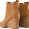 TOMS SUEDE WOMEN'S NOA BOOT 10021337 Brown