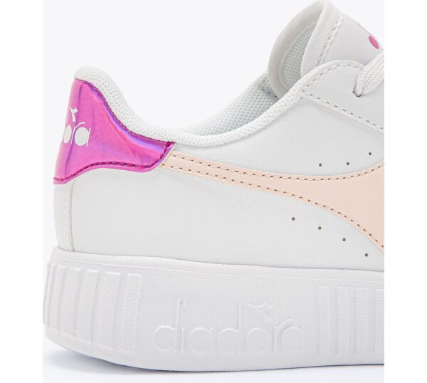 DIADORA Game Step Ps Kid's White/Robinia Violet