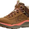 e46fdb917f3d6f0f4c4199f7ac1e3808 Keen Leiki Leather Mid Wp Women's 1031189 Chipmunk/Bison