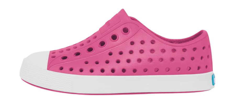 NATIVE Jefferson Junior Hollywood Pink/Shell White