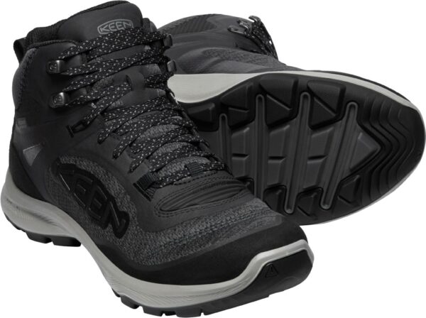 e62fdee4f79b05da01933efe5ab03152 Keen TERRADORA FLEX MID WP WOMEN Black/Steel Grey