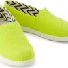 TOMS BRIGHT LIME HERITAGE CANVAS 10021924 Medium Green