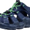 e6f6cee63e98a8cbd7c521f284244767 Keen Hyperport H2 Big Kid's Naval Academy/Vibrant Green