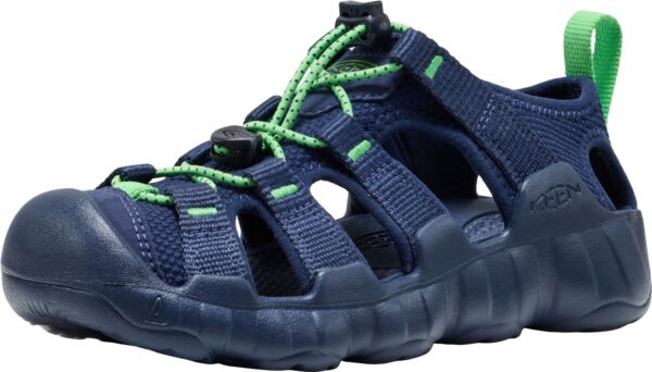 e6f6cee63e98a8cbd7c521f284244767 Keen Hyperport H2 Big Kid's Naval Academy/Vibrant Green
