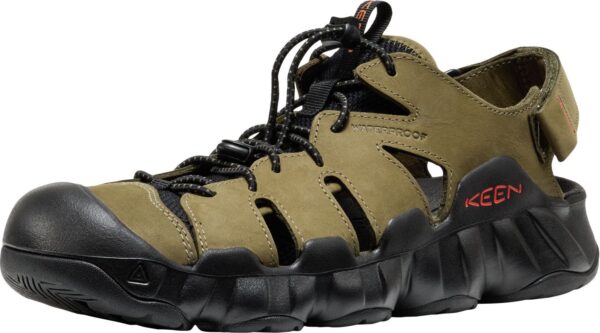 e738bdde55a6be6d00bd3bce19841a7c Keen HYPERPORT FISHERMAN LEATHER 1030722 Dark Olive/Black