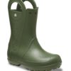 e742c543dd9d4b7511bbd95bb6453692 Crocs™ HANDLE IT RAIN BOOT KID'S Army Green