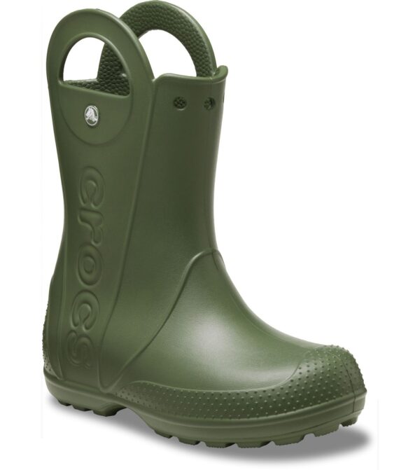 e742c543dd9d4b7511bbd95bb6453692 Crocs™ HANDLE IT RAIN BOOT KID'S Army Green