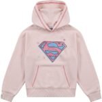 DIADORA JU.HOODIE SUPERHEROES Wild Rose (50207)