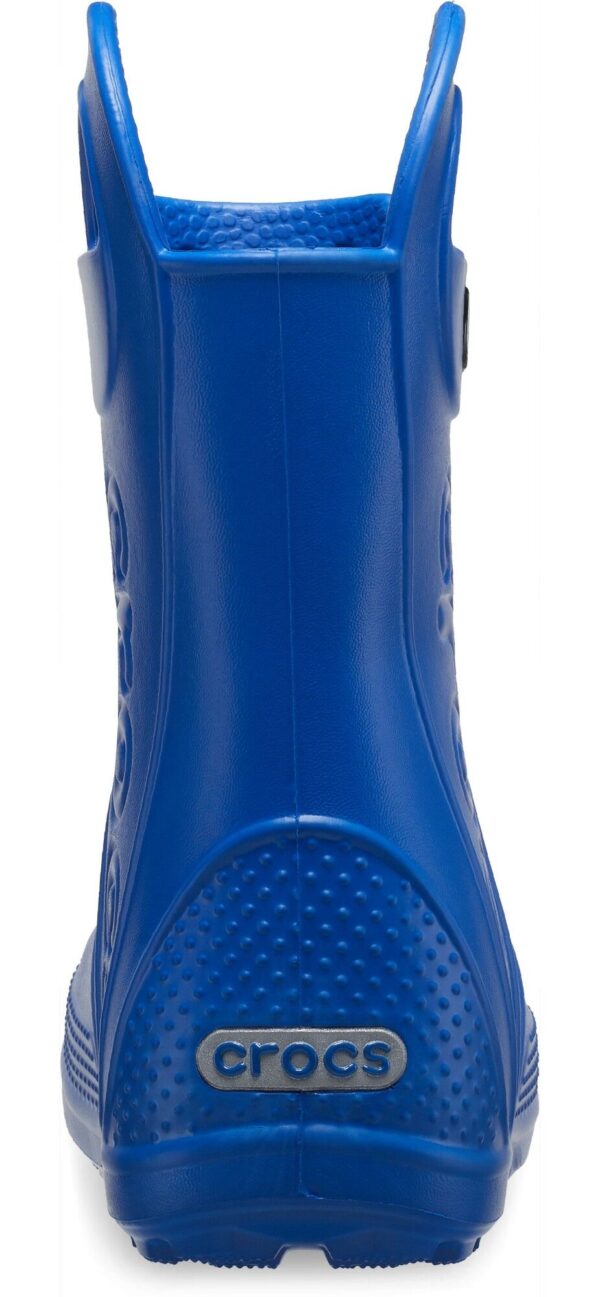 Crocs™ Handle It Lightning Bolt Rain Boot Kid's Blue Bolt