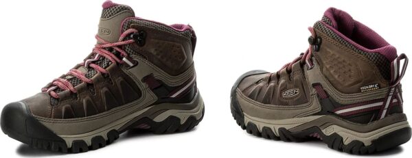 e8b5c143e16d09b63586f70b2175d72f Keen TARGHEE III MID WP WOMEN Weiss/Boysenberry