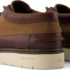 TOMS LEATHER/ WAXED CANVAS MEN'S BOOT 10021387 Brown