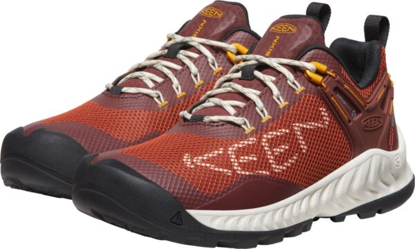 e999c63f345e16ce49c076cd3e0f1d31 Keen NXIS EVO WP WOMEN Baked Clay/Golden Yellow