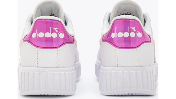DIADORA Game Step Ps Kid's White/Robinia Violet