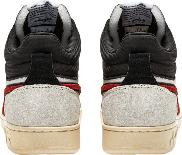 ebdd3be1873b601844cc54b91c2ff8bb DIADORA Magic Basket Demi Cut Suede Leather White/Ferrari Red Italy