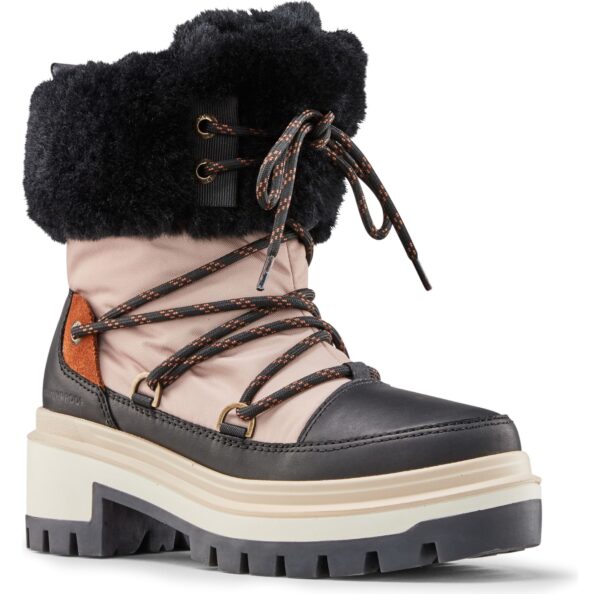 ec6d672f8e5b265009c85101d087559c COUGAR MARLOW LEATHER FUR Black/Cream