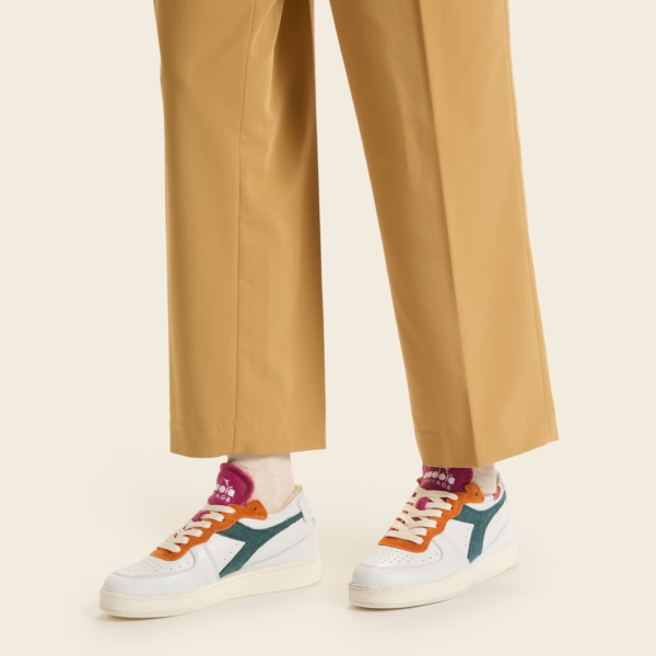 ed4a31d284f29bffdc815910ef2bff5b DIADORA Mi Basket Row Cut Tennis White/Eden