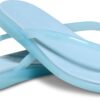 ed660e8f0b903641d11e7b0287f46f09 Crocs™ Miami Jelly Round Toe Flip Women's Sky Blue Jelly