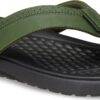 edcd844b5d58dd1c2946d08c23e421b8 Crocs™ Yukon Surf Flip Army Green/Black