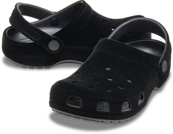 Crocs™ Classic Velvet Clog Kid's Black