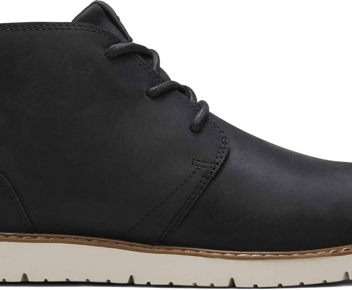 ef08774917dec75c1b162a4565f5db9a TOMS Leather Men's Navi Casual Boot Water Resistant Black