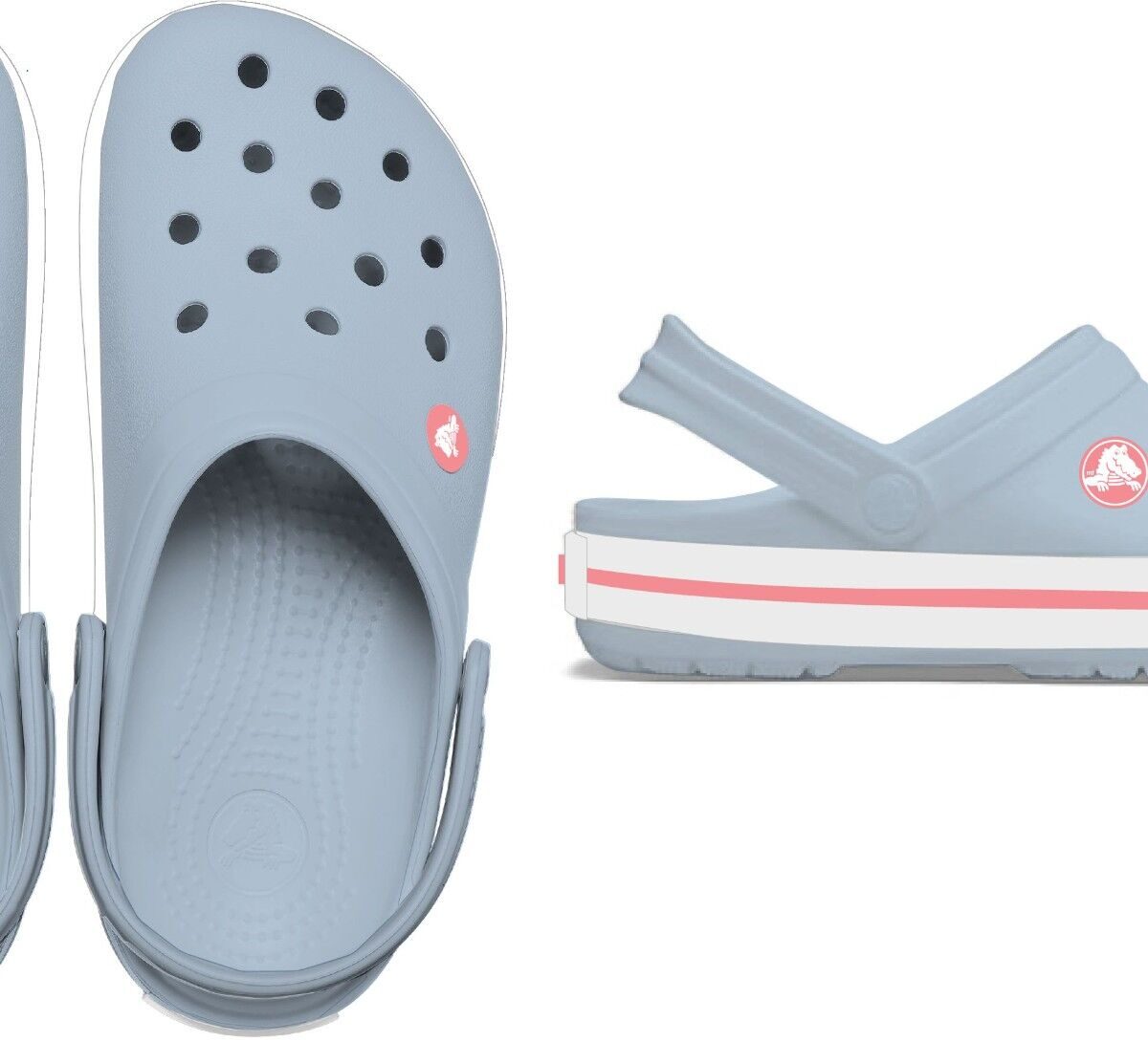 Crocs™ Crocband Blue Frost/Guava