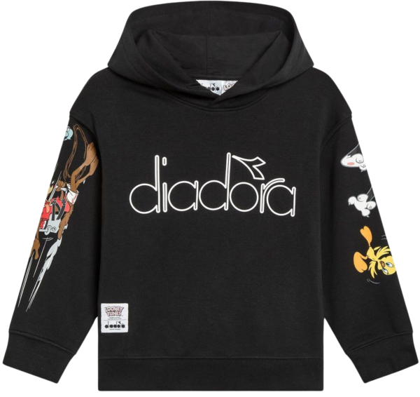 f3ff8d3a794d7b9fe47d7336a236289f DIADORA JU.HOODIE TEAM Black